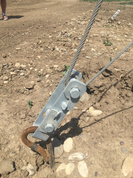 Хомут натяжитель двойной